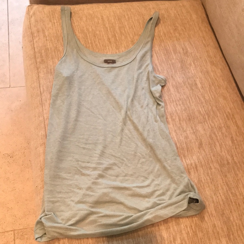 aerie Basic Tank Top Light blue